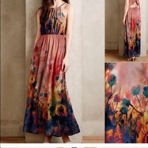 Brandlabelsunset garden maxi